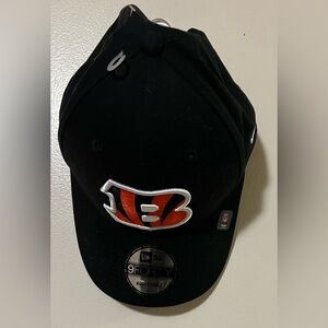 New Era Cincinnati Bengals 9FIFTY adjustable snapback cap in black New